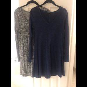 Express Long-Sleeve Sweater Dresses